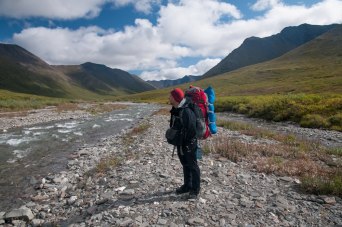 Stephen Lias in Gates or the Arctic National Park. Photo courtesy of the composer.