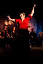 Flamenco dancer Natalia Perez del Villar