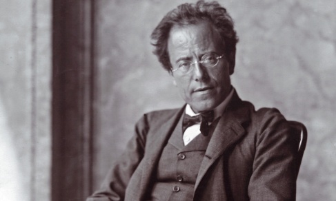 The Austrian composer Gustav Mahler. Photograph by Moriz Nähr. 1907.
